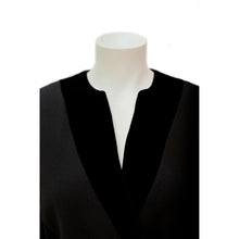 Load image into Gallery viewer, Vintage 80s Scassi black coat dress