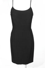 Load image into Gallery viewer, VIntage State of Claude Montana black dress 90s 1990s