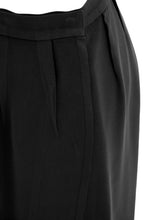 Load image into Gallery viewer, Vintage Saint Laurent Rive Gauche black wrap skirt