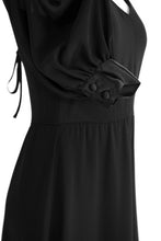 Load image into Gallery viewer, Vintage Albert Nipon black dress