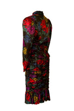Load image into Gallery viewer, Vintage Albert Nipon floral silk print dress