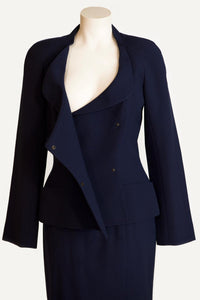 Vintage Thierry Mugler jacket and skirt suit