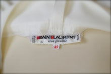 Load image into Gallery viewer, Vintage Saint Laurent Rive Gauche white pants